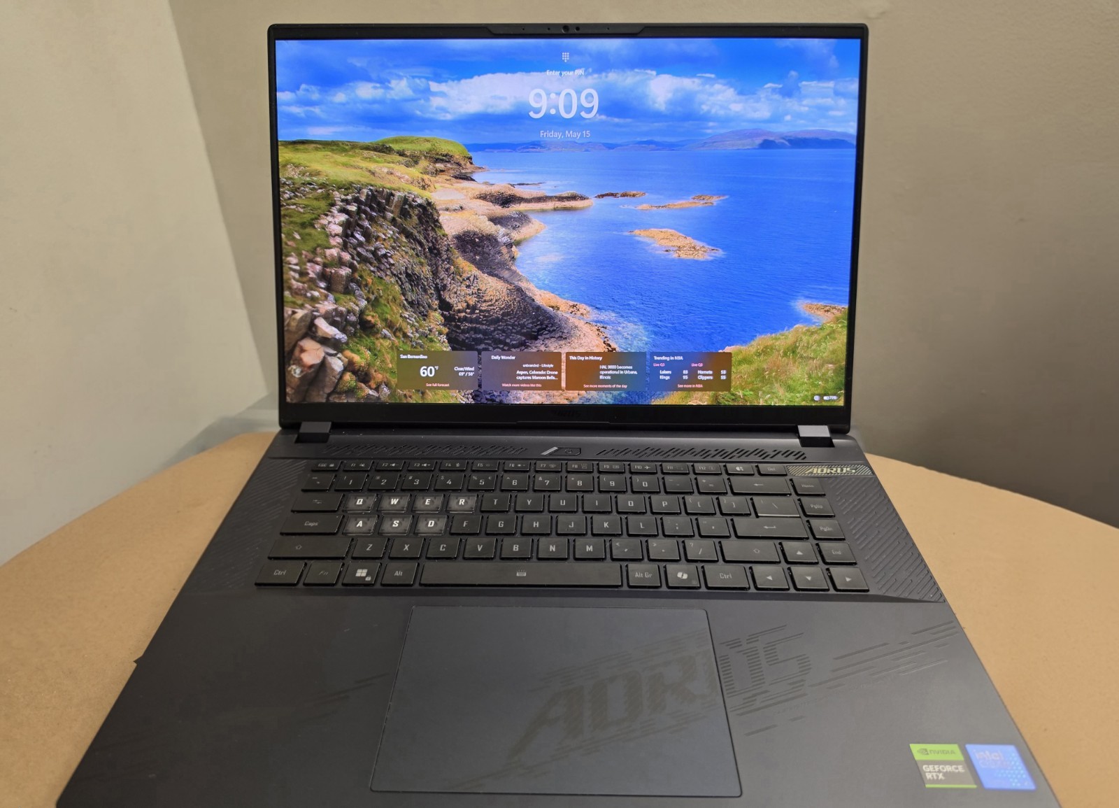 AORUS MASTER 16 Gaming Laptop-240Hz-RTX 5070 Ti-Ultra 9 275HX-1TB-32GB DDR5