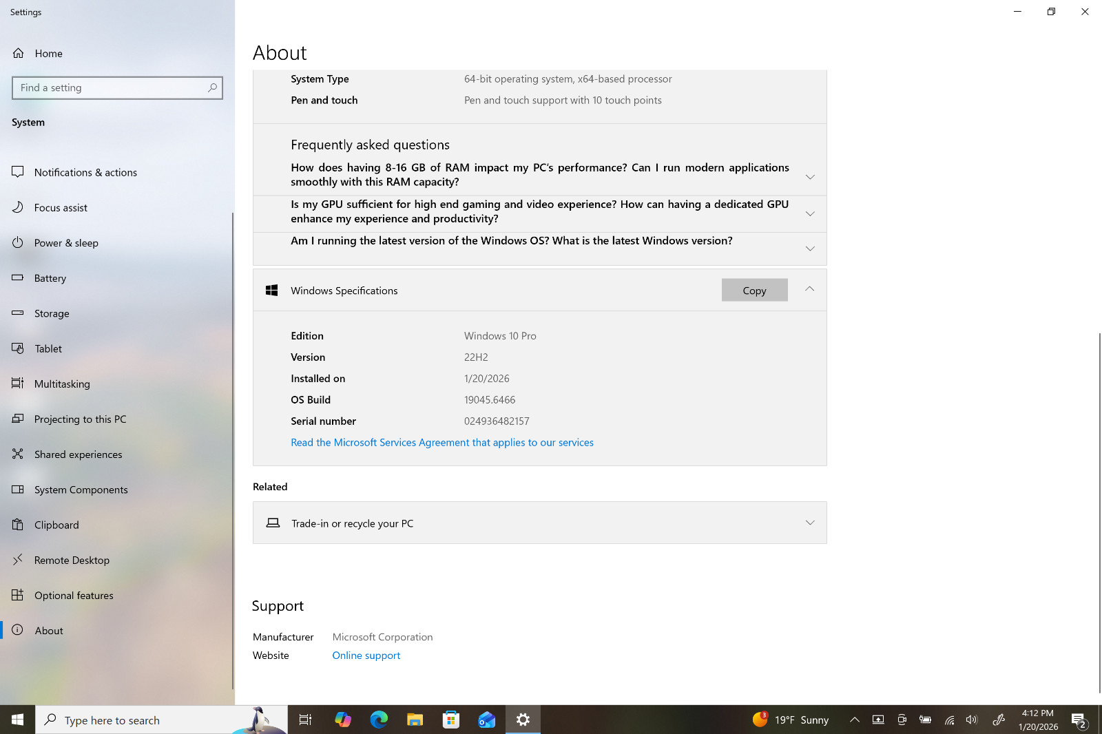 Microsoft Surface Book 2 13.5″ Laptop Core i5-7300U CPU w/ Retail Box & Charger