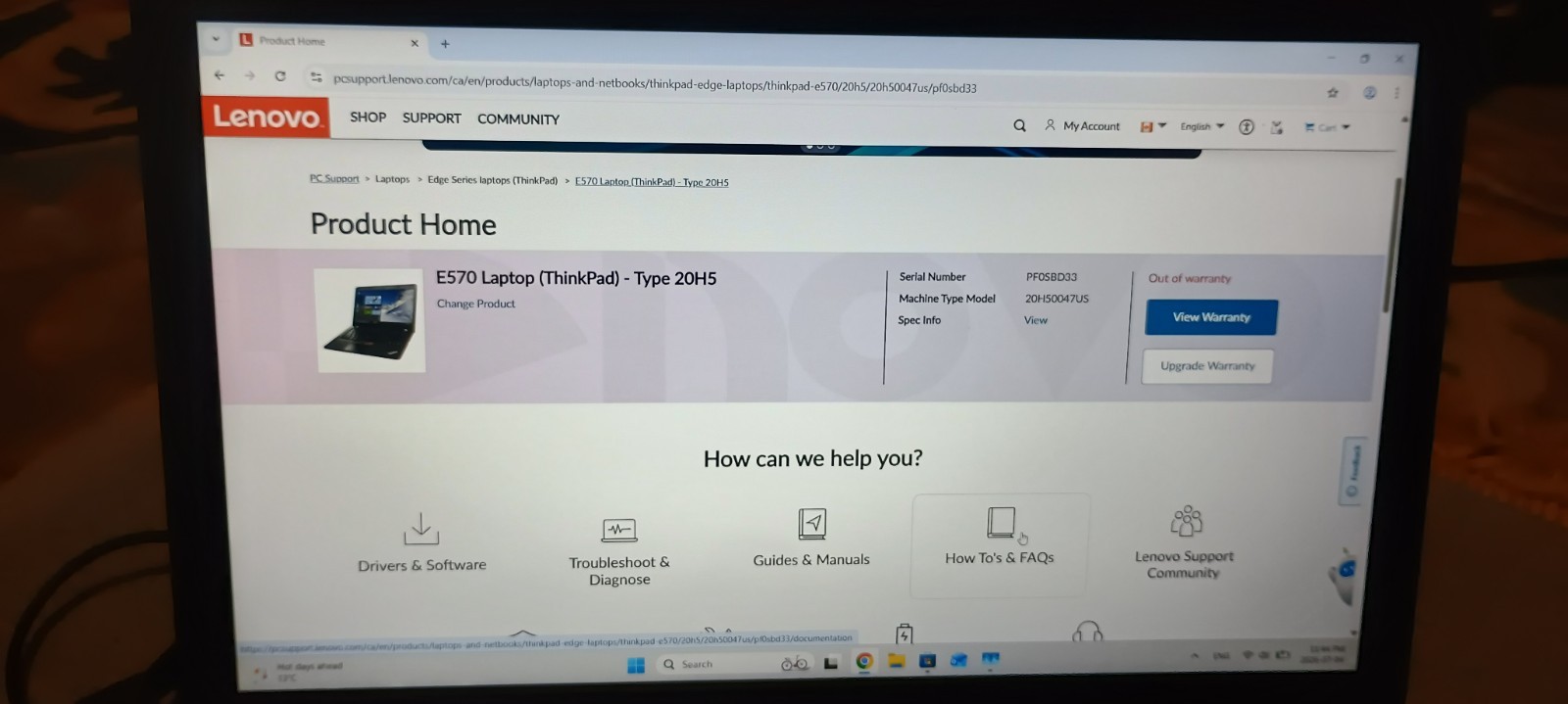 Lenovo ThinkPad E570 i7-7500U 16GB RAM GTX 950M 250GB SSD 500GB HDD Win 11