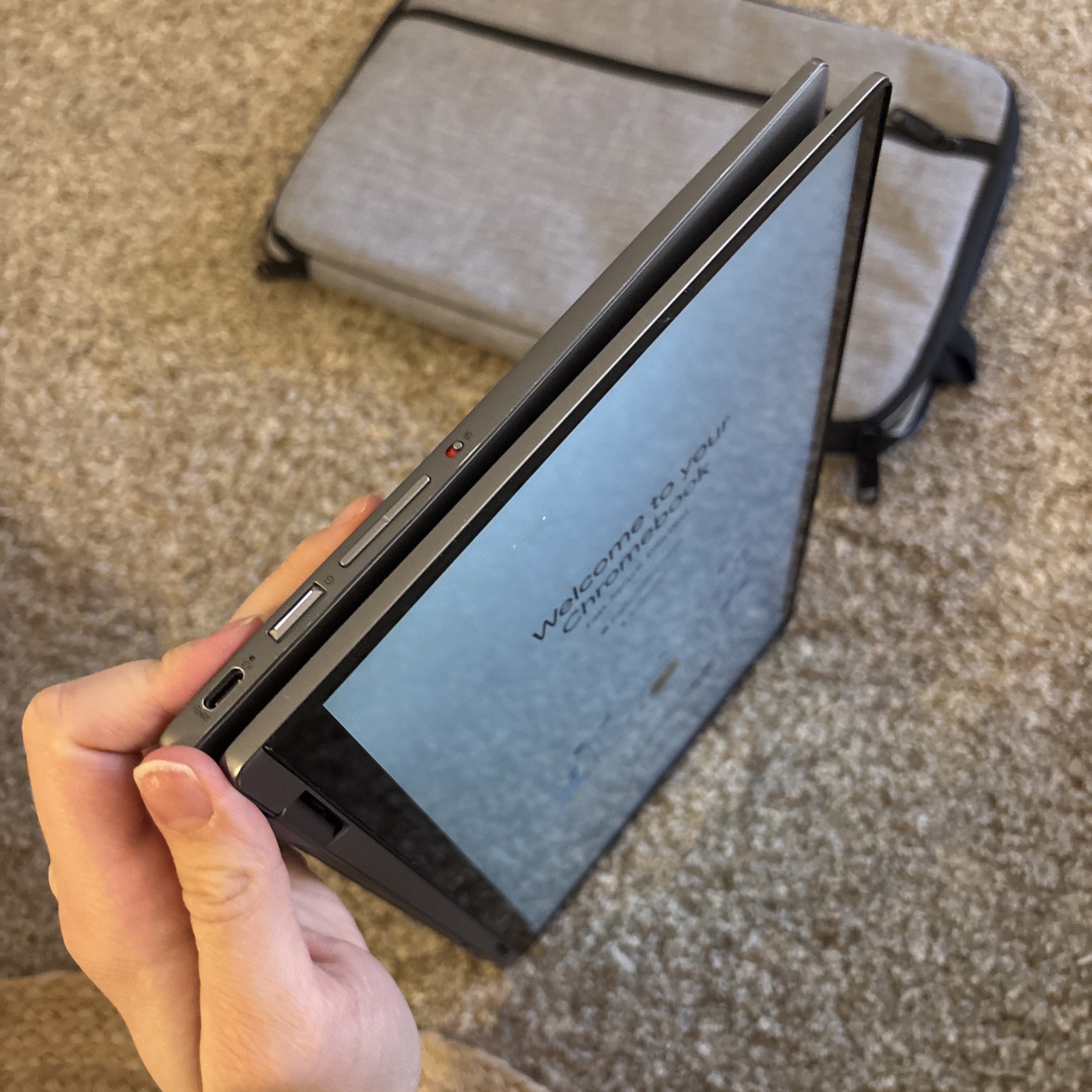 HP Chromebook x360 11 G3 EE 11.6″ Touch Screen – With AC Adapter