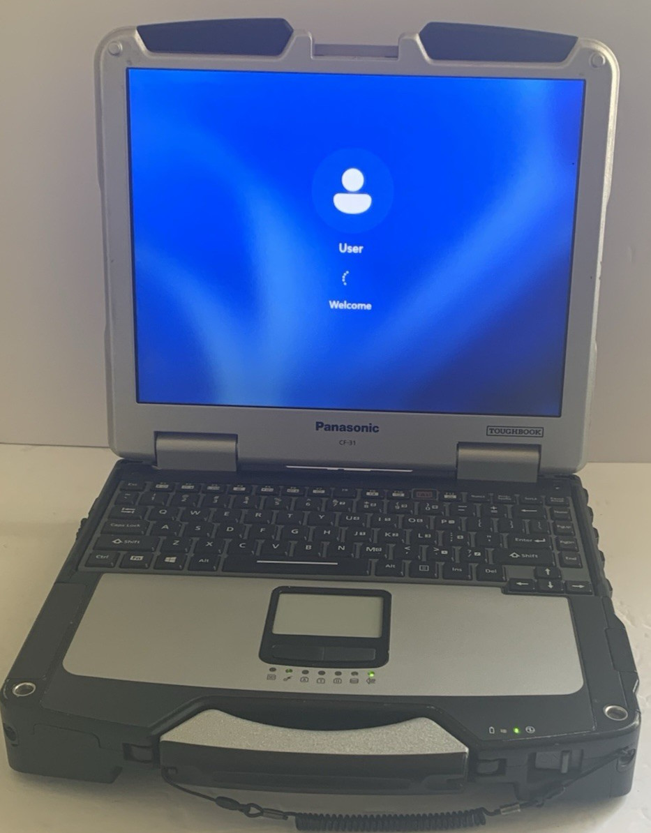 Panasonic Toughbook CF-31 MK6 i7-7600U Touch 8GB 256 SSD Win11 4G/DVD Good