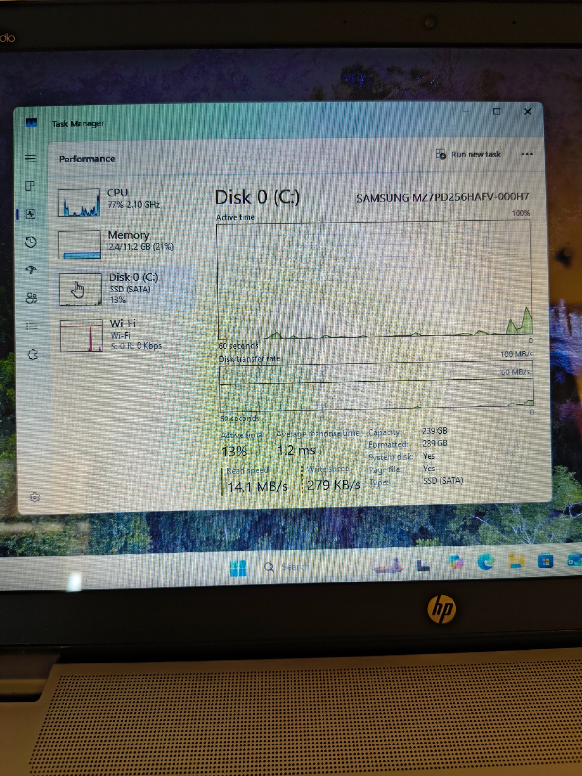 HP Envy 15-j013cl Notebook AMD A8-5550M w/Radeon HD 12GB 256GB Samsung SSD