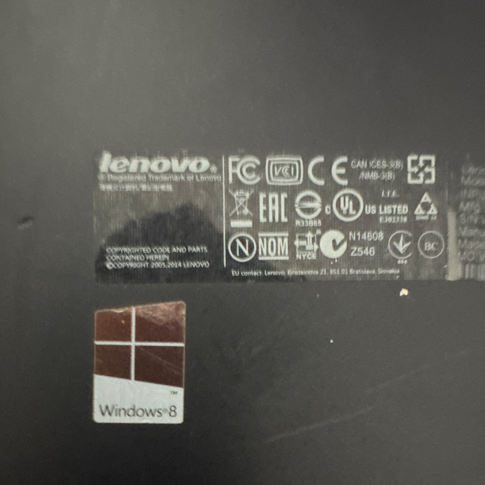 Lenovo Black Notebook/Laptop PC Black Notebook Computer