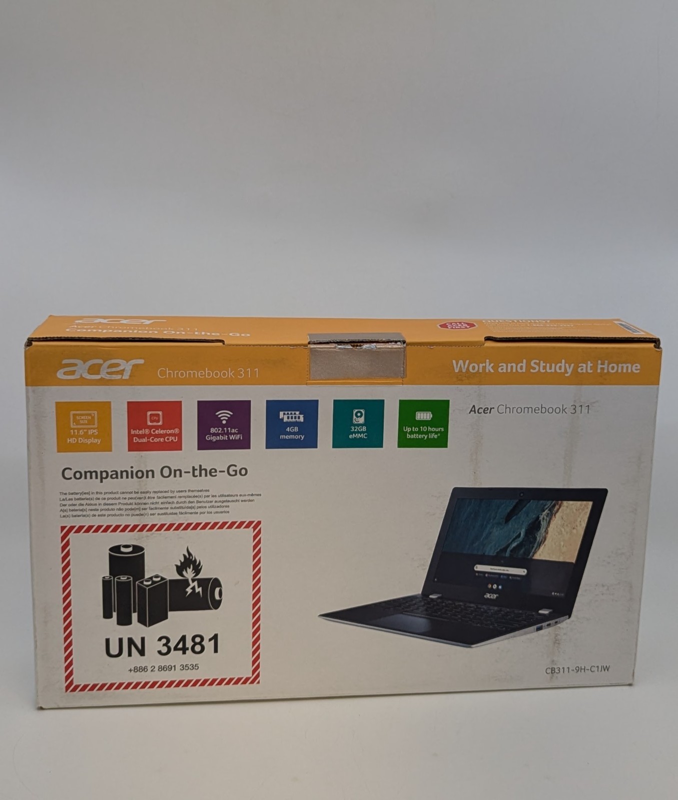 Acer Chromebook CB311-9H Series Model #N17Q8 (Silver)