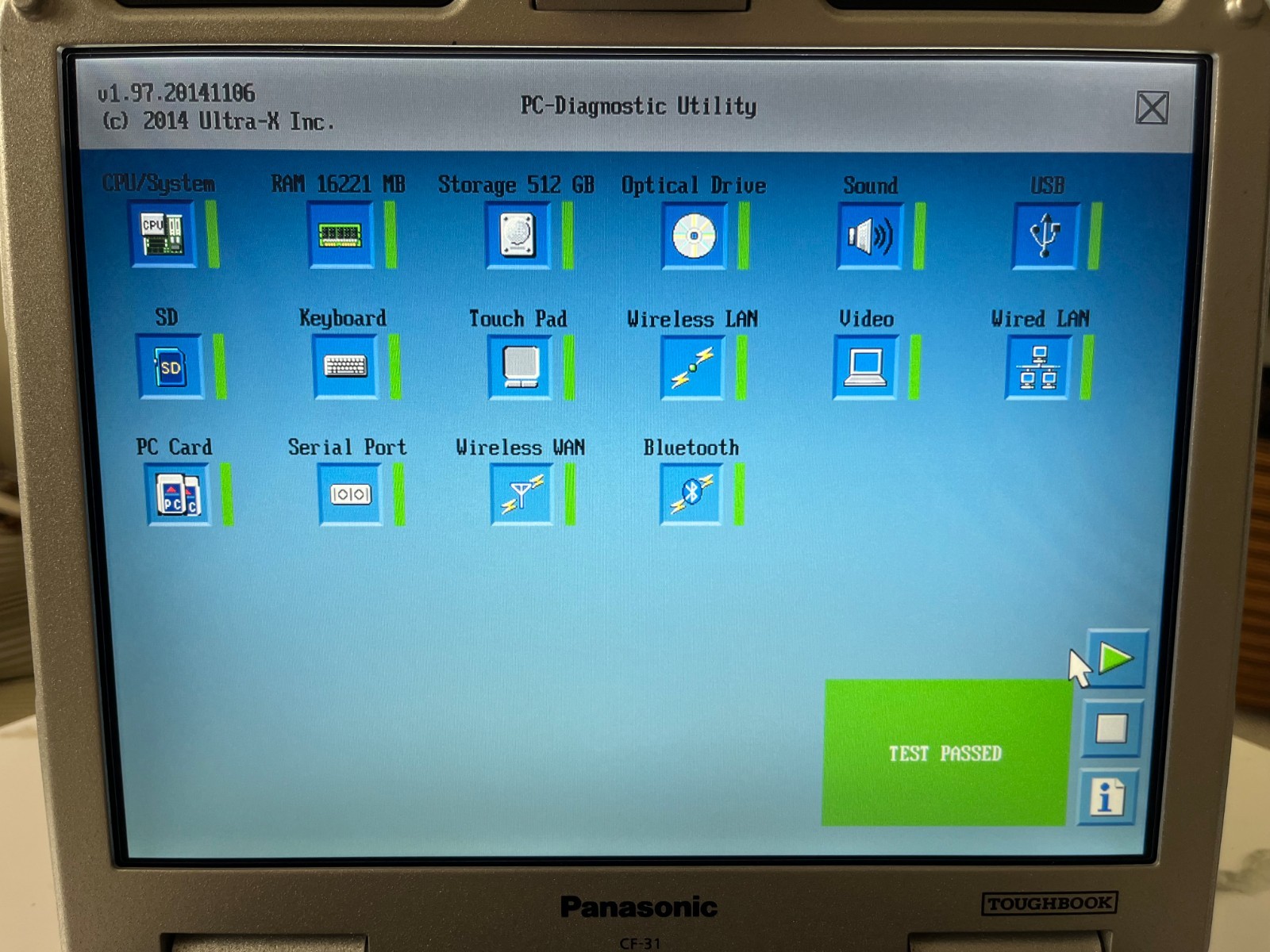 Panasonic CF-31 Toughbook TOUCH MK5 i5-5300 NEW 512GB SSD 16GB Win10 Pro LTE