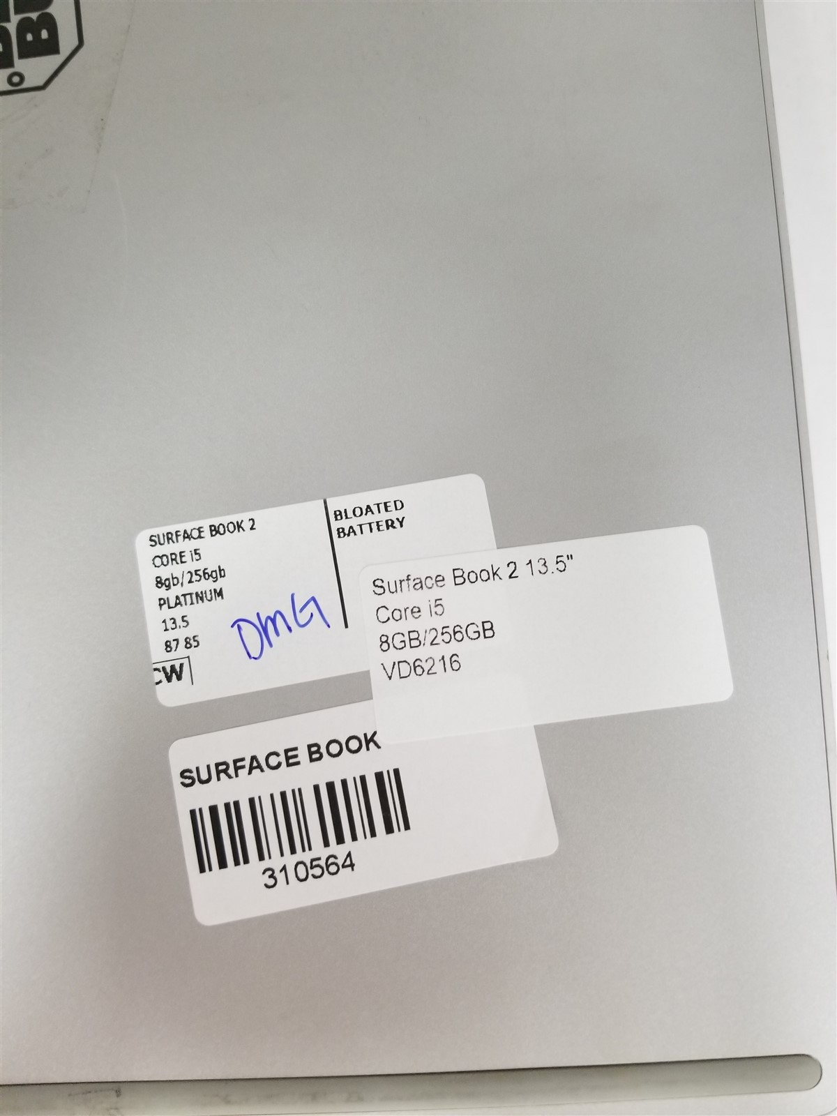 Microsoft Surface Book 2 Core i5 13.5″ 8GB/256GB Silver See Details VD6216