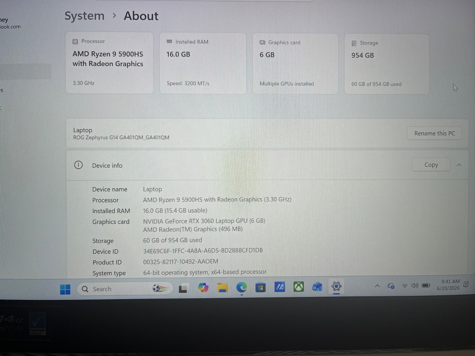 rog zephyrus g14