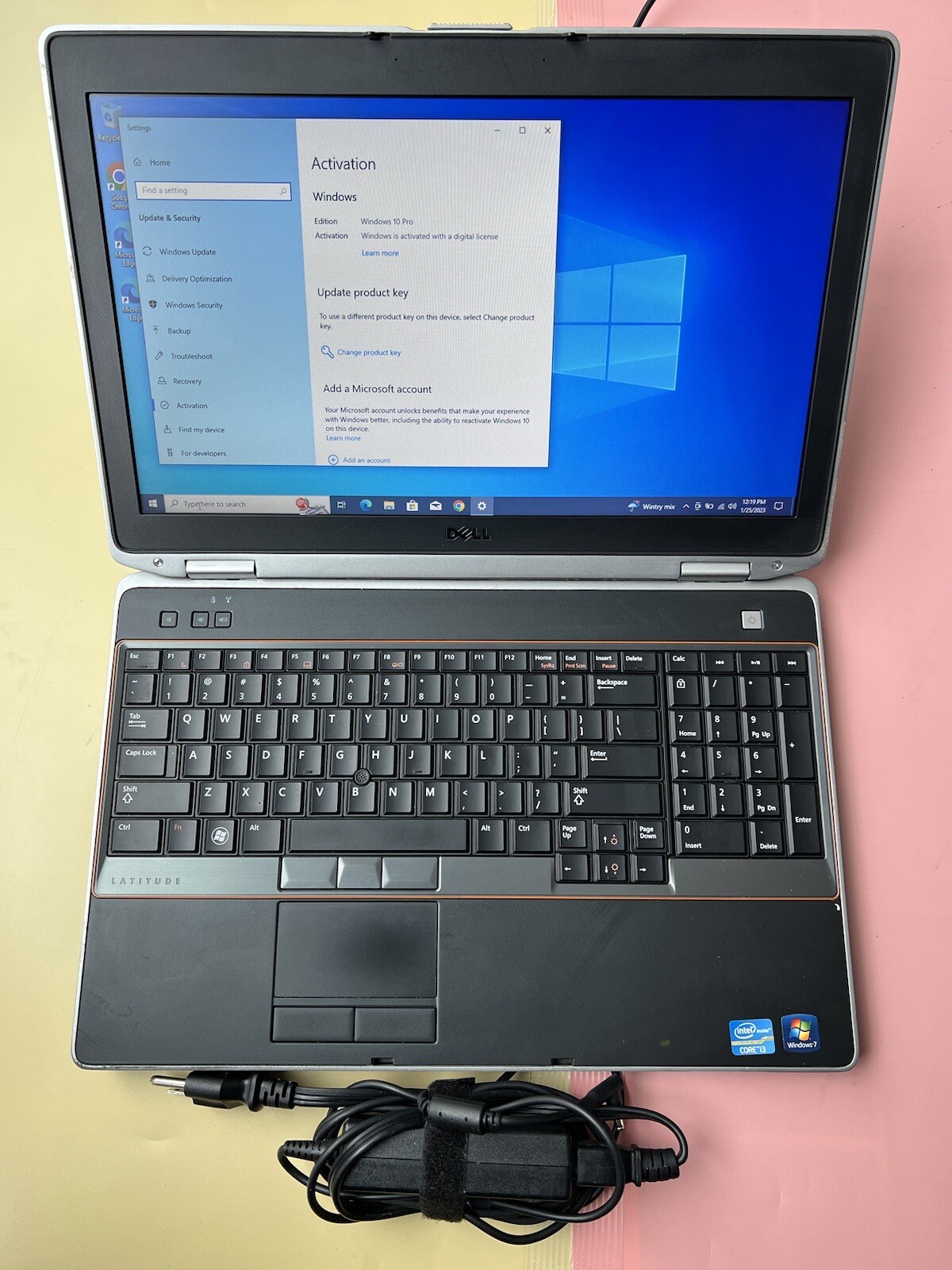 Dell Latitude E6520 15.6″ Core i3-2330M 2.20GHz 4GB RAM 320GB BLUETOOTH BACKLIT
