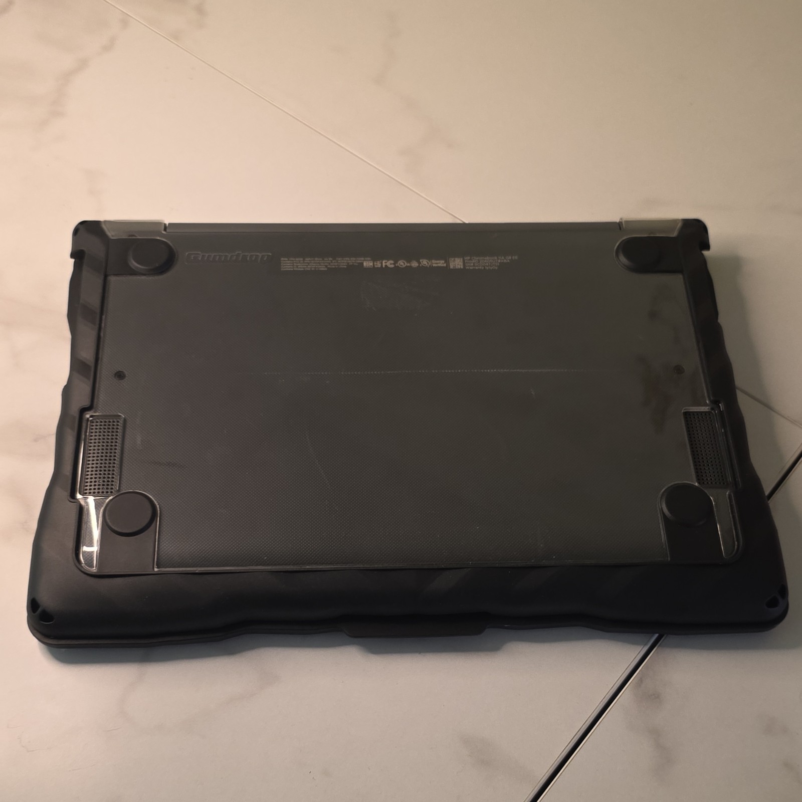 ​HP Chromebook 11A G8 EE – GOOD Condition-Includes Gumdrop Case-FOR PARTS/LOCKED