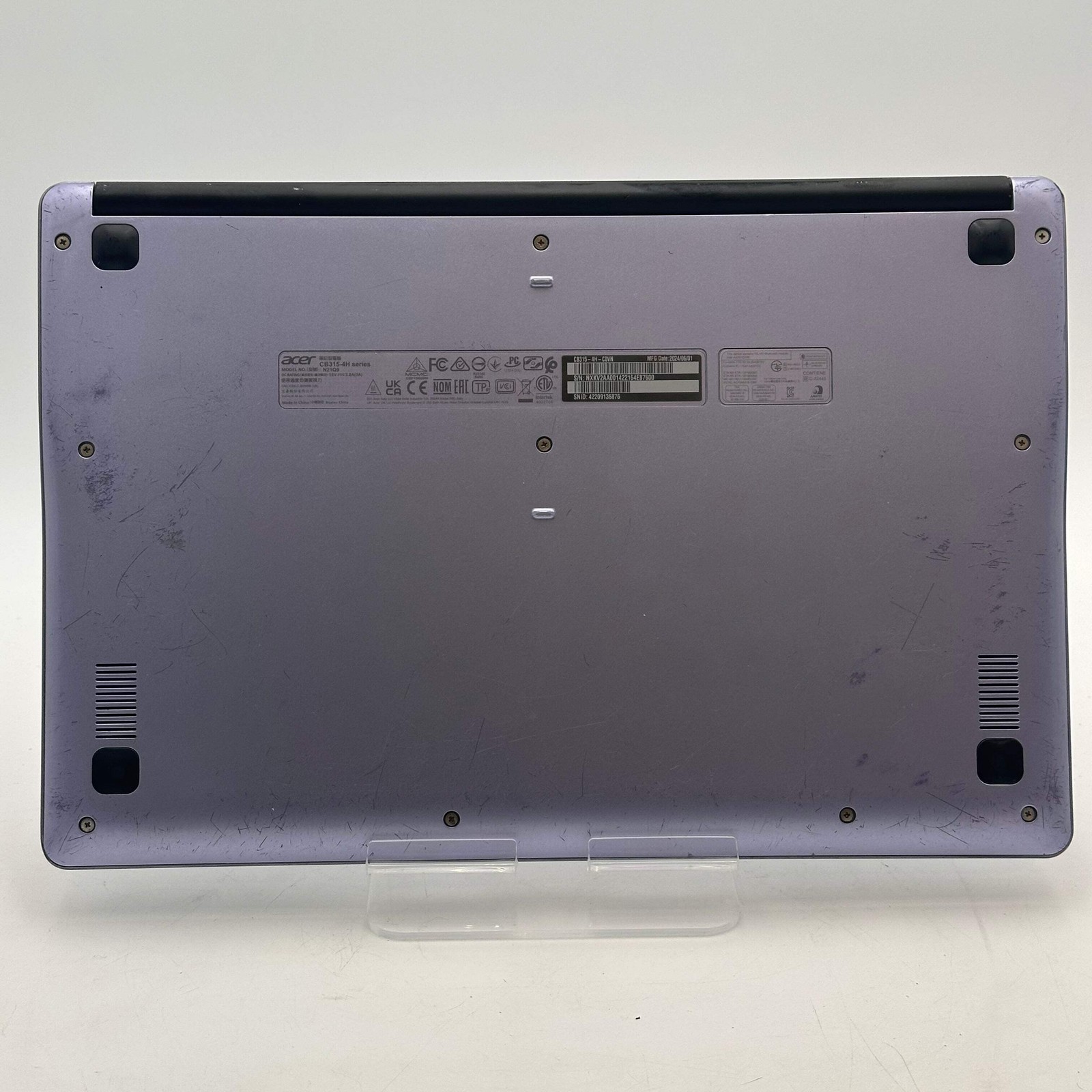 Acer Chromebook 315 CB315-4H Series 15.6-inch Intel Celeron N4500 4GB RAM 32GB