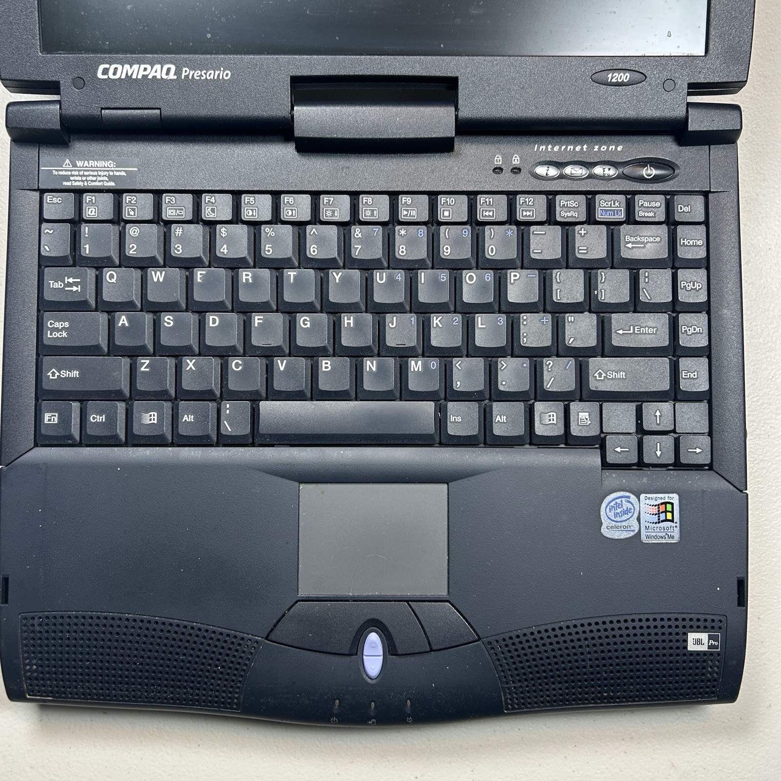 Compaq Presario Laptop CM2100 12XL401 1456VQL1Q-2 Parts Only 1200 Series READ
