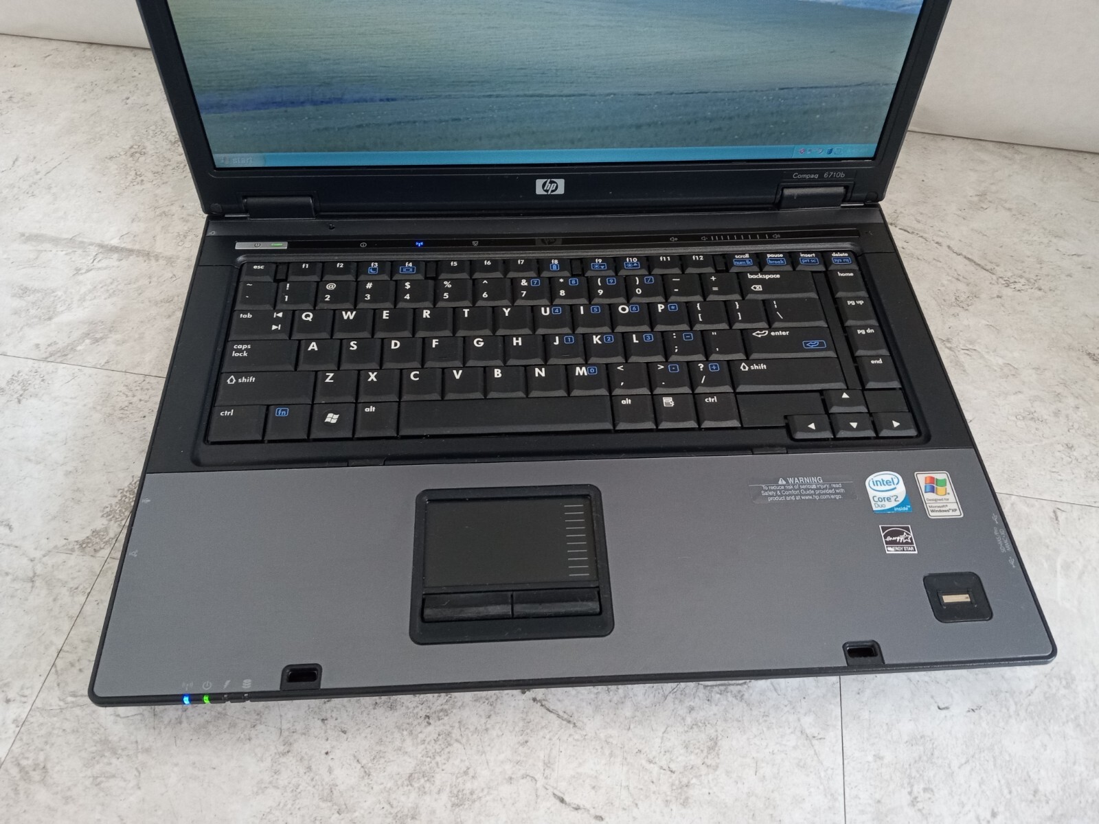 HP Compaq 6710b 15.4″ Laptop Intel Core 2 Duo 2GB RAM 120GB HDD Windows XP -RR