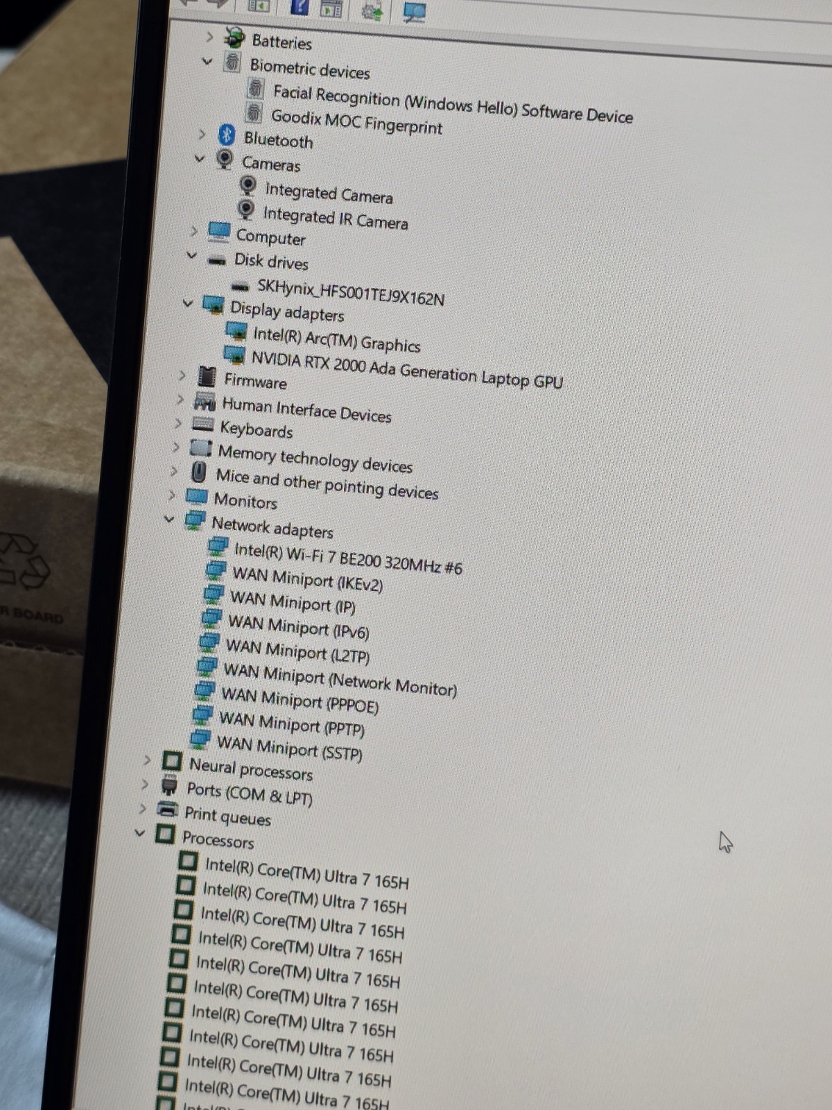 Lenovo ThinkPad P1 Gen 7 16″ Ultra 7 165H 64GB RAM 1TB SSD RTX 2000 Ada 3 YR WTY