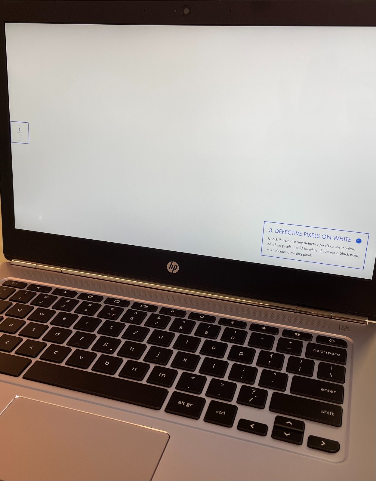 Used HP Chromebook 13 G1 Laptop Intel m7-6Y75 1.20GHz / 16GB RAM / 32GB SSD NT