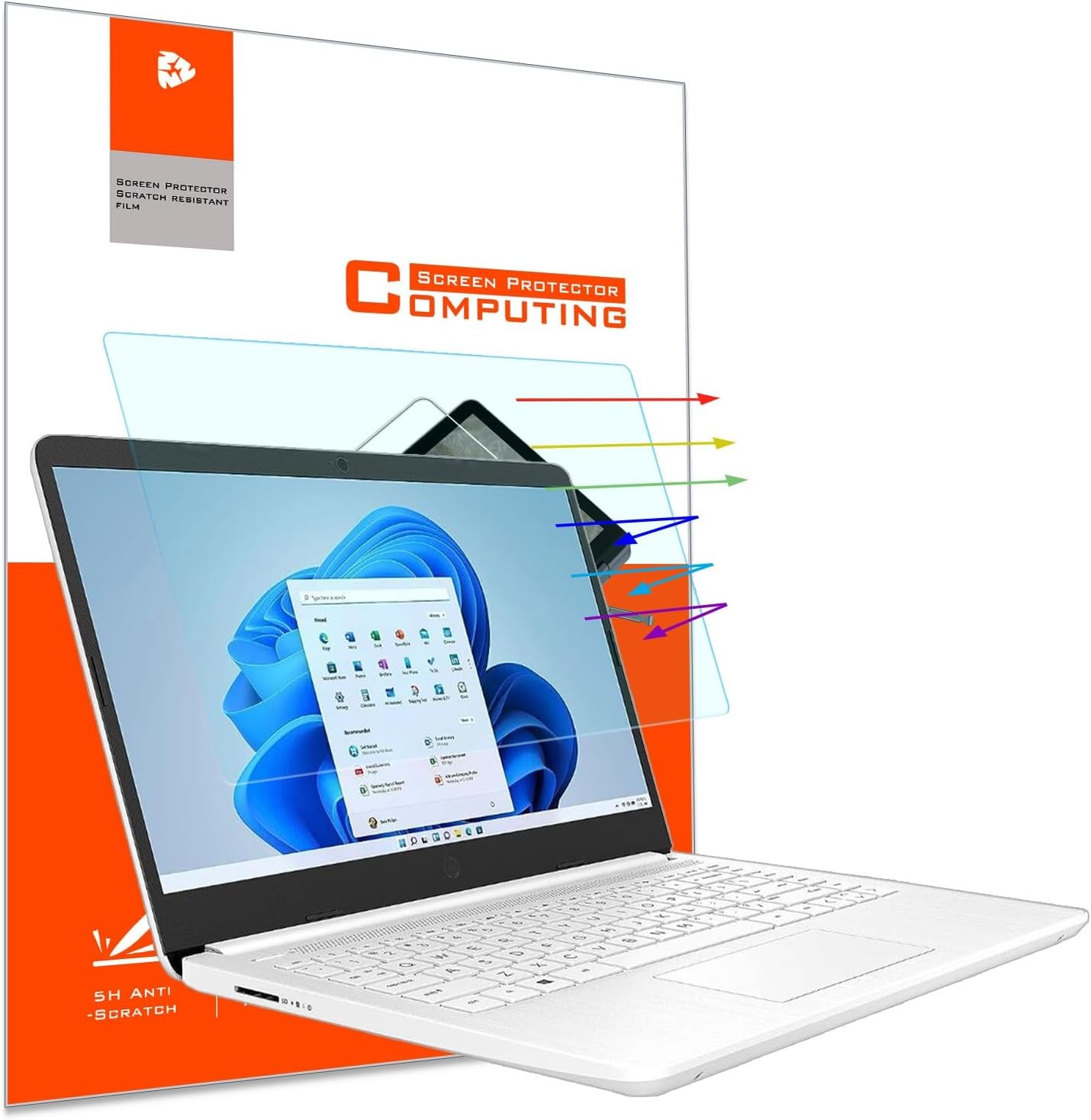 16 Inch Anti Blue Light Screen Protector for HP 16 inch Laptop, Envy 16, Spectre
