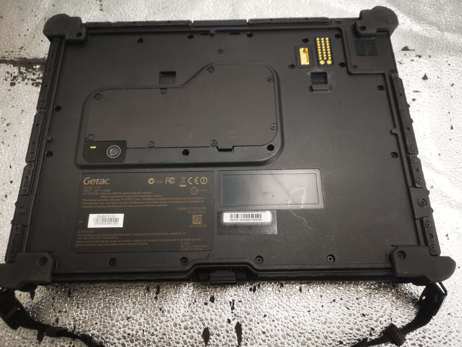 Getac V110G2 Rugged Laptop i5-5300U 8GB NO HDD / NO CHARGER