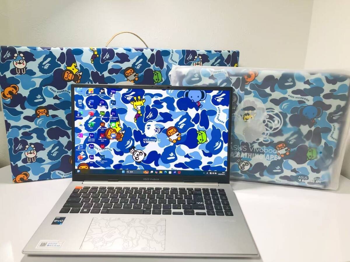 ASUS Vivobook Laptop S15 Oled Bape Edition K5504VA i5 13500H 16GB 512GB SSD JP