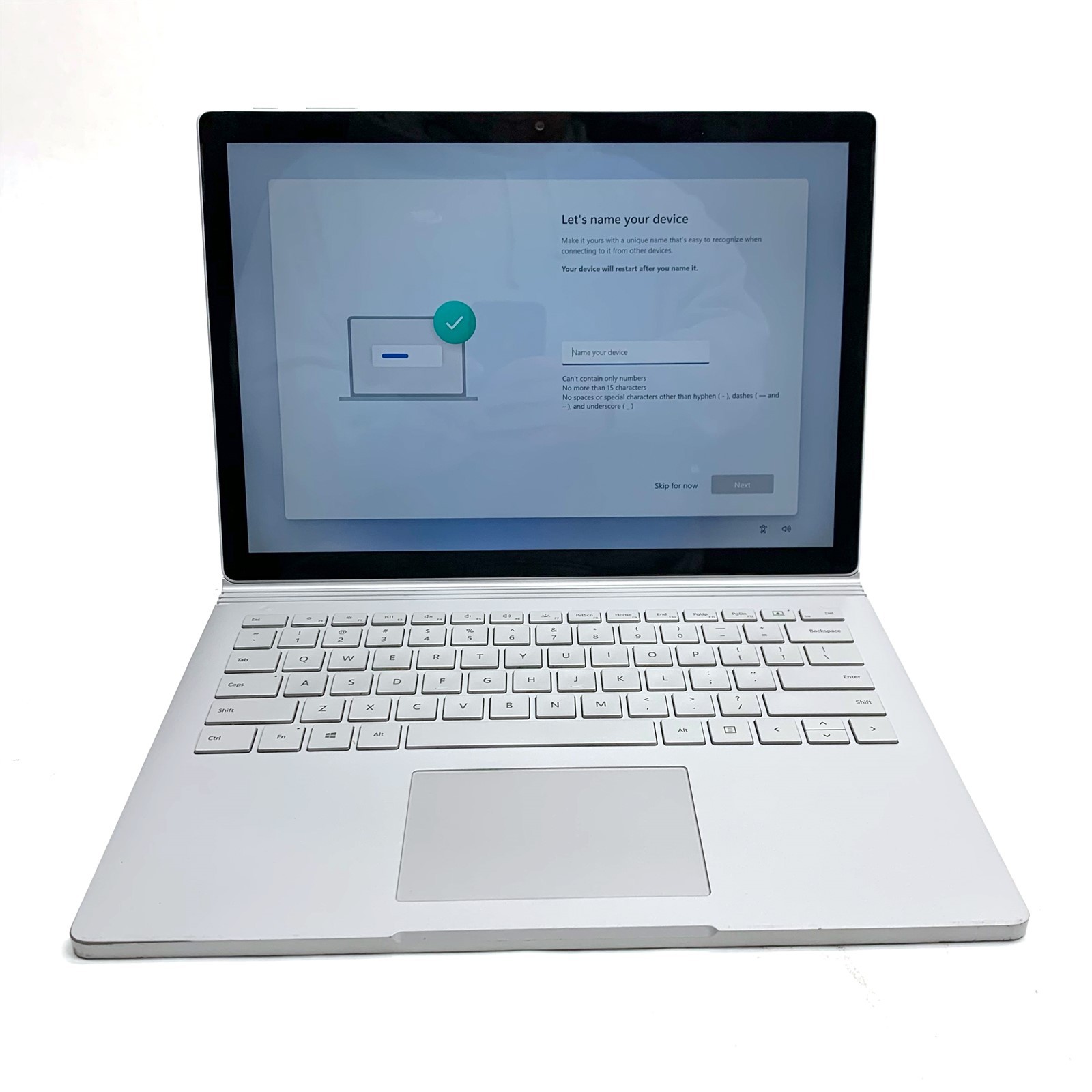 Microsoft Surface Book 2 1832 13.5″ Touch UHD i7-8650U 1.90 GHz 8GB 256GB Win 11
