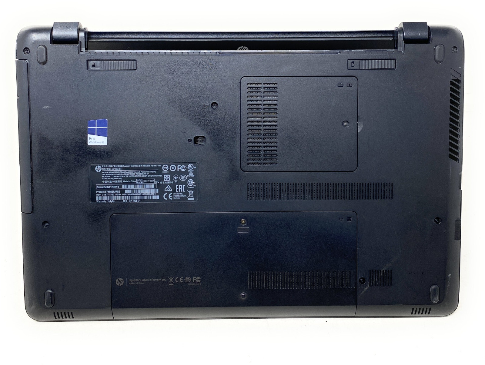 HP 350 G1 15.6″ Notebook Refurbished CPU I5-4200U 2.30GHZ SSD 60GB RAM 4GB