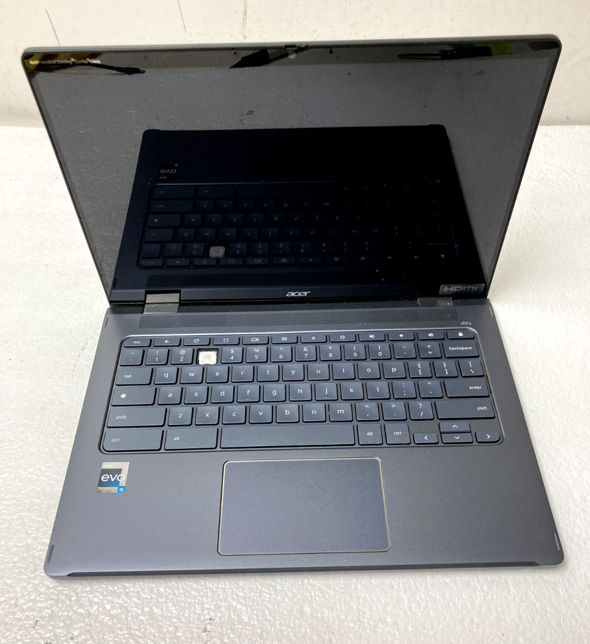 Acer Chromebook CP714-1WN 14″ i5-12th Unknown RAM NO SSD Parts *READ