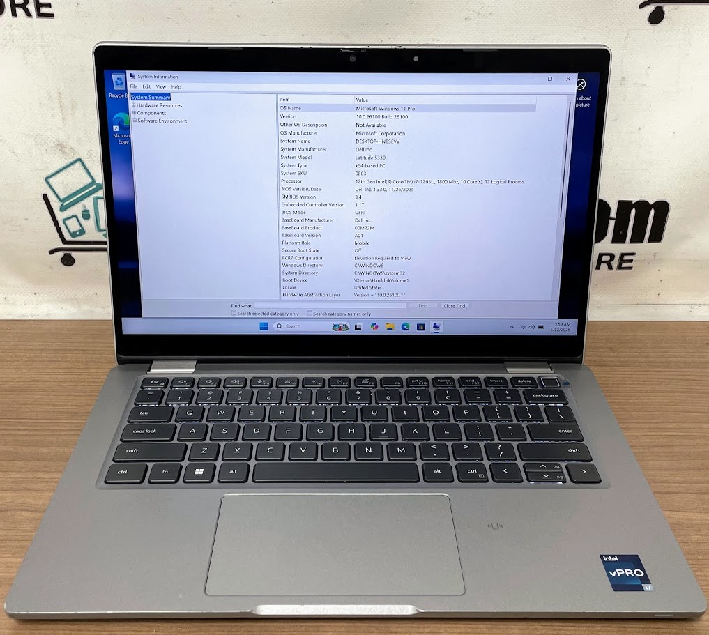 Dell Latitude 5330 2n1 13.3 FHD Iris Xe W11Pro i7-12th 4.1GHz 16gb RAM 512gb SSD