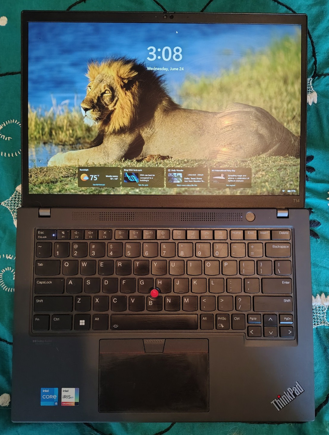 Thinkpad T14 G3 Magnesium | i5-1235U | 24gb RAM | 256gb NVME | W11 Pro (No Key)