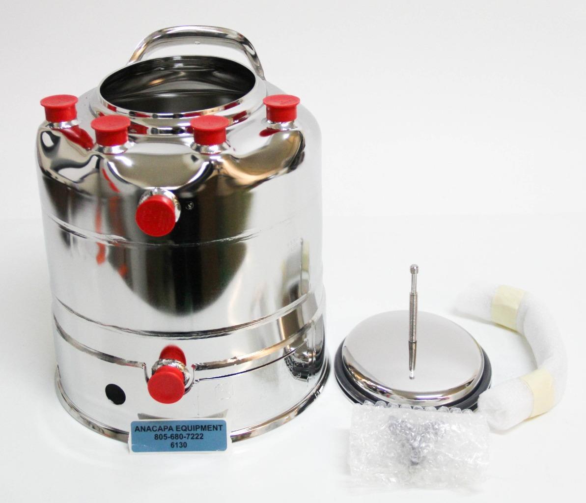 Alloy Products C530-4596-00 316L SS 2 Gallon Pressure Vacuum Vessel NEW 6130