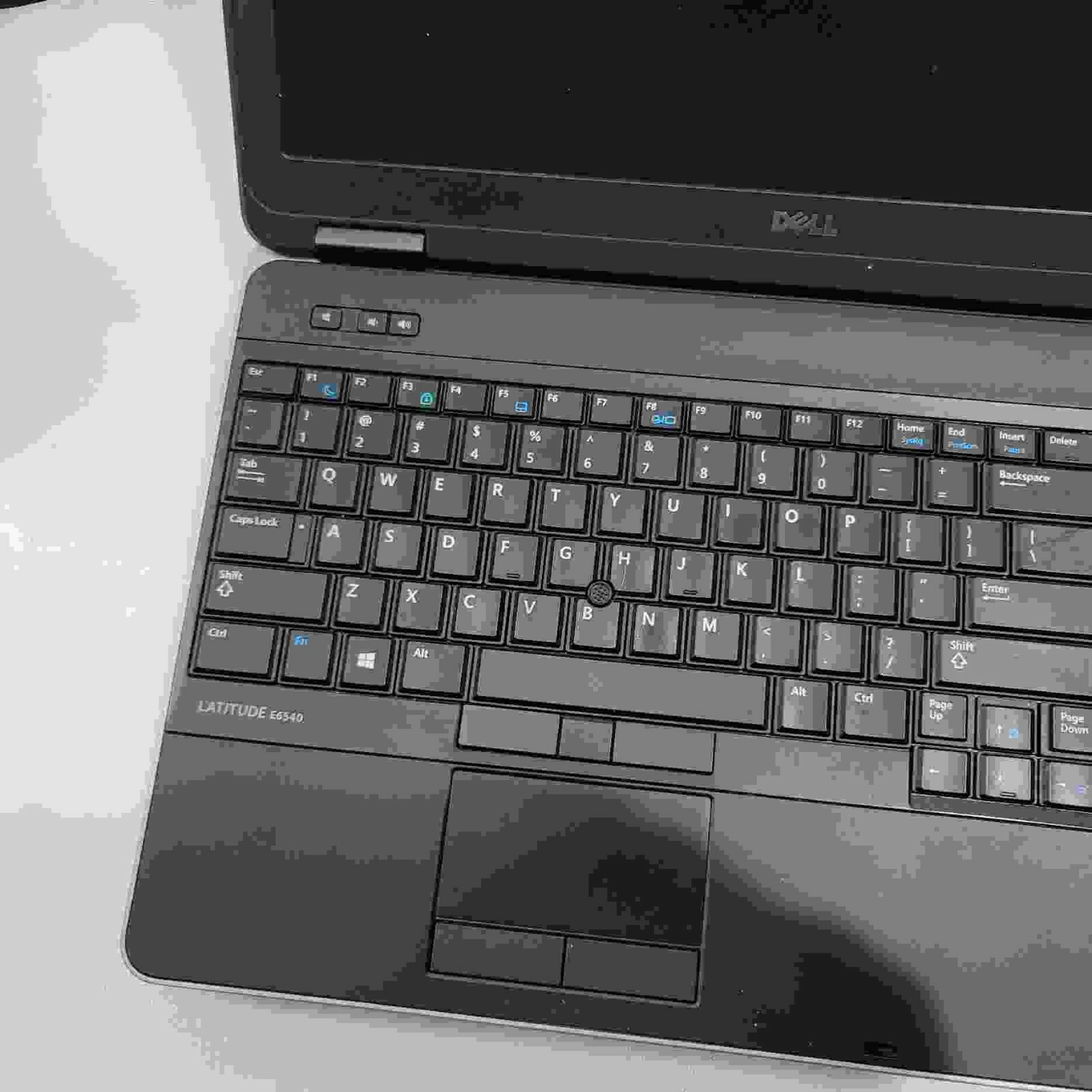 Silver Dell Latitude laptop e6540