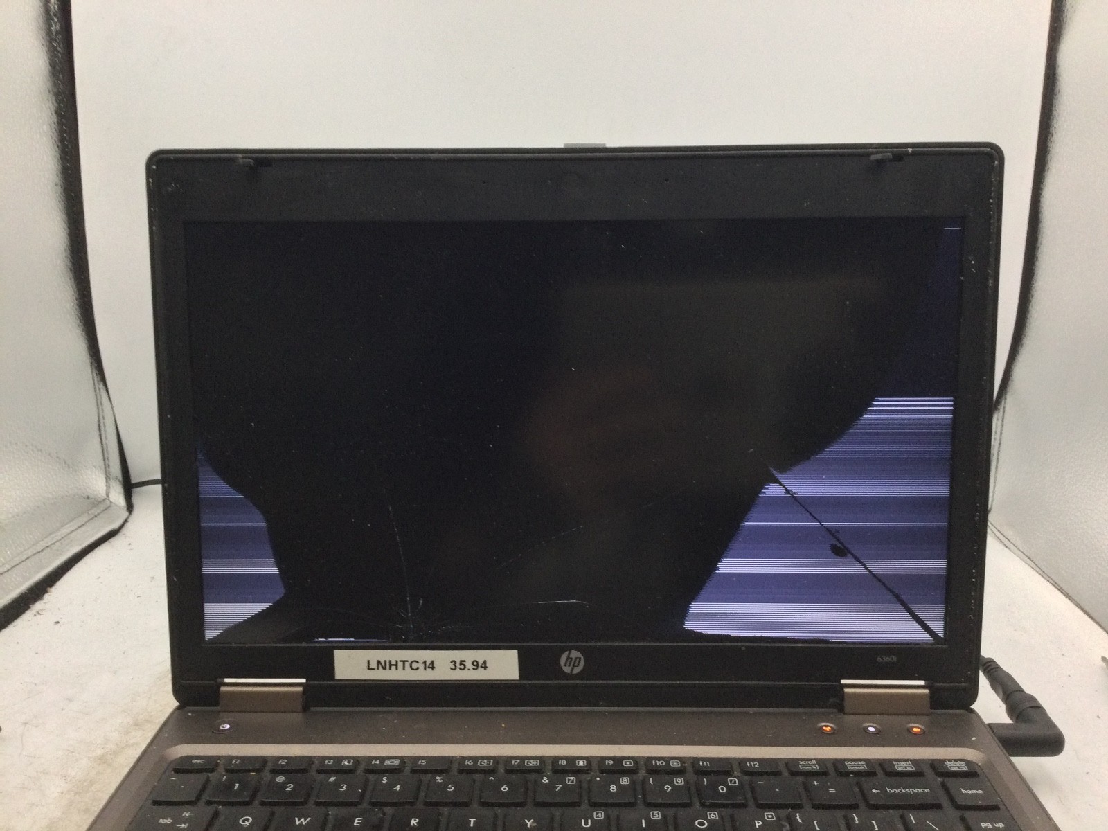 HP 6360T MOBILE THIN CLIENT PROBOOK- FOR PARTS – NO RAM – INTEL CELERON -READ-BB
