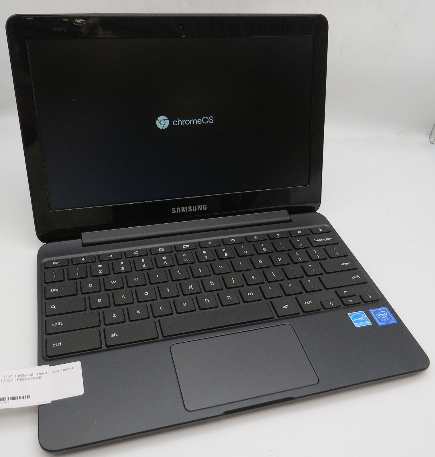 Samsung Chromebook-11.6″-Celeron-N3060@1.6GHz-2GB RAM-16GB internal-NO OS