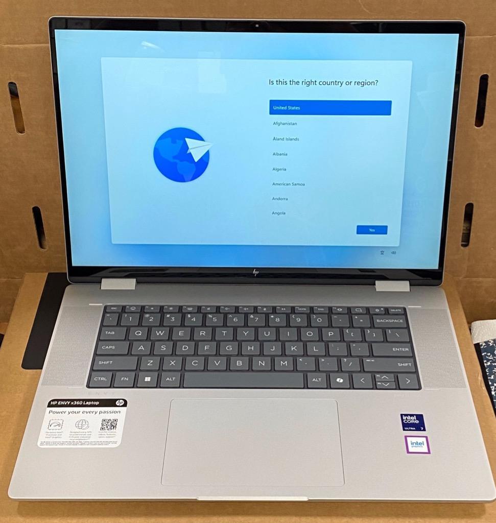 HP ENVY X360 16-AC0023DX 16″ ULTRA 7 155U 1TB SSD 16GB TOUCHSCREEN LAPTOP.