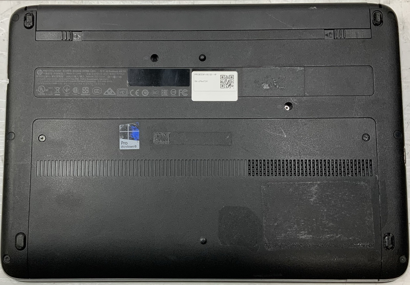 HP ProBook 430 G3 Intel Core i5-4210U 1.70GHz 4GB Ram 500GB HDD W10P Bad Battery