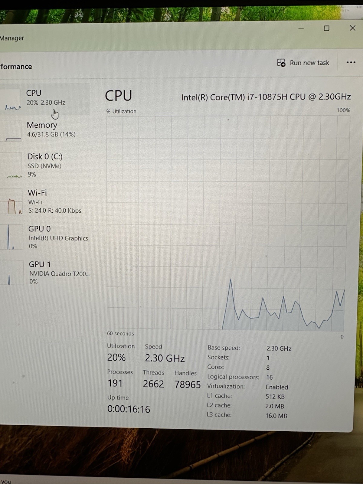DELL PRECISION 5550 15″ i7 2.30GHz 32GB RAM 512GB SSD NVIDIA T2000 MAX-Q