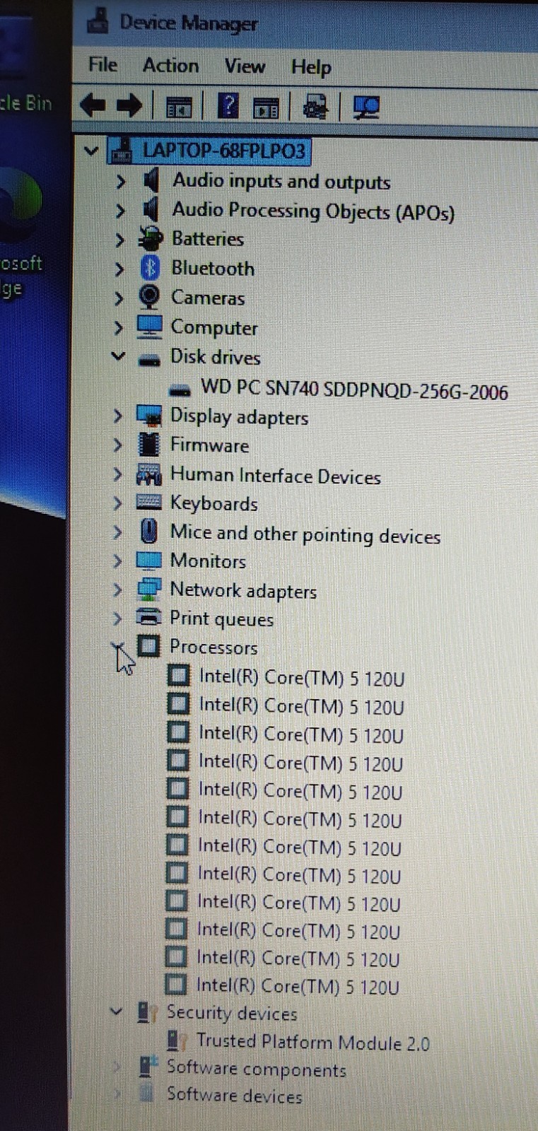 HP 15.6″ Touch Laptop Intel Core i5 120U 10-core / 256GB SSD / 16GB RAM Win 11 H