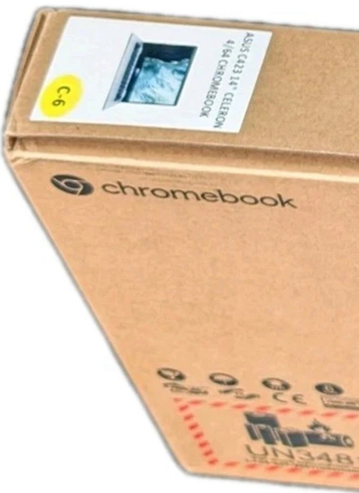 ASUS C423NA-WB04 14″ HD Chromebook – 1.1GHz Intel Celeron N3350 4GB RAM 64GB HDD