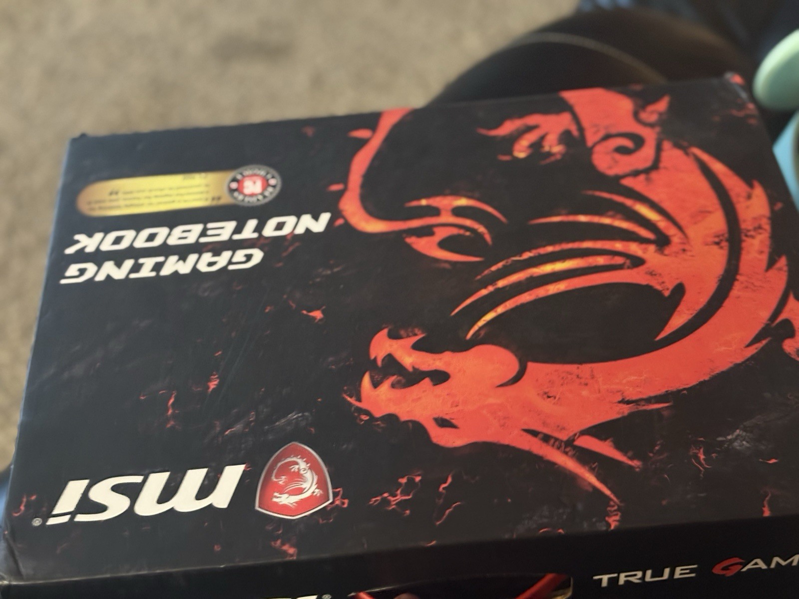 MSI Gaming Laptop 15.6in Intel Core I5 Ddr4 8gb Ram 256gb SSD Windows 10 In Box