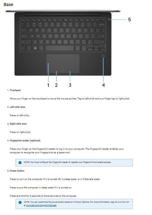 Dell XPS 13 9360 13.3″ FHD i7-7560U 8GB 256GB SSD Win 10 Laptop FP Silver
