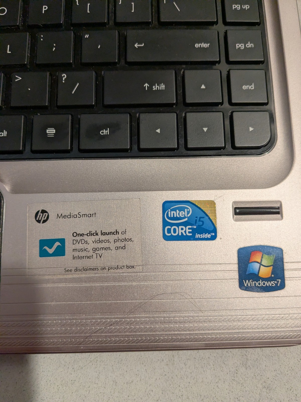 HP Pavilion dm4-1160us 14″ Core i5 2.40GHz 4GB Win 7 Webcam No HDD