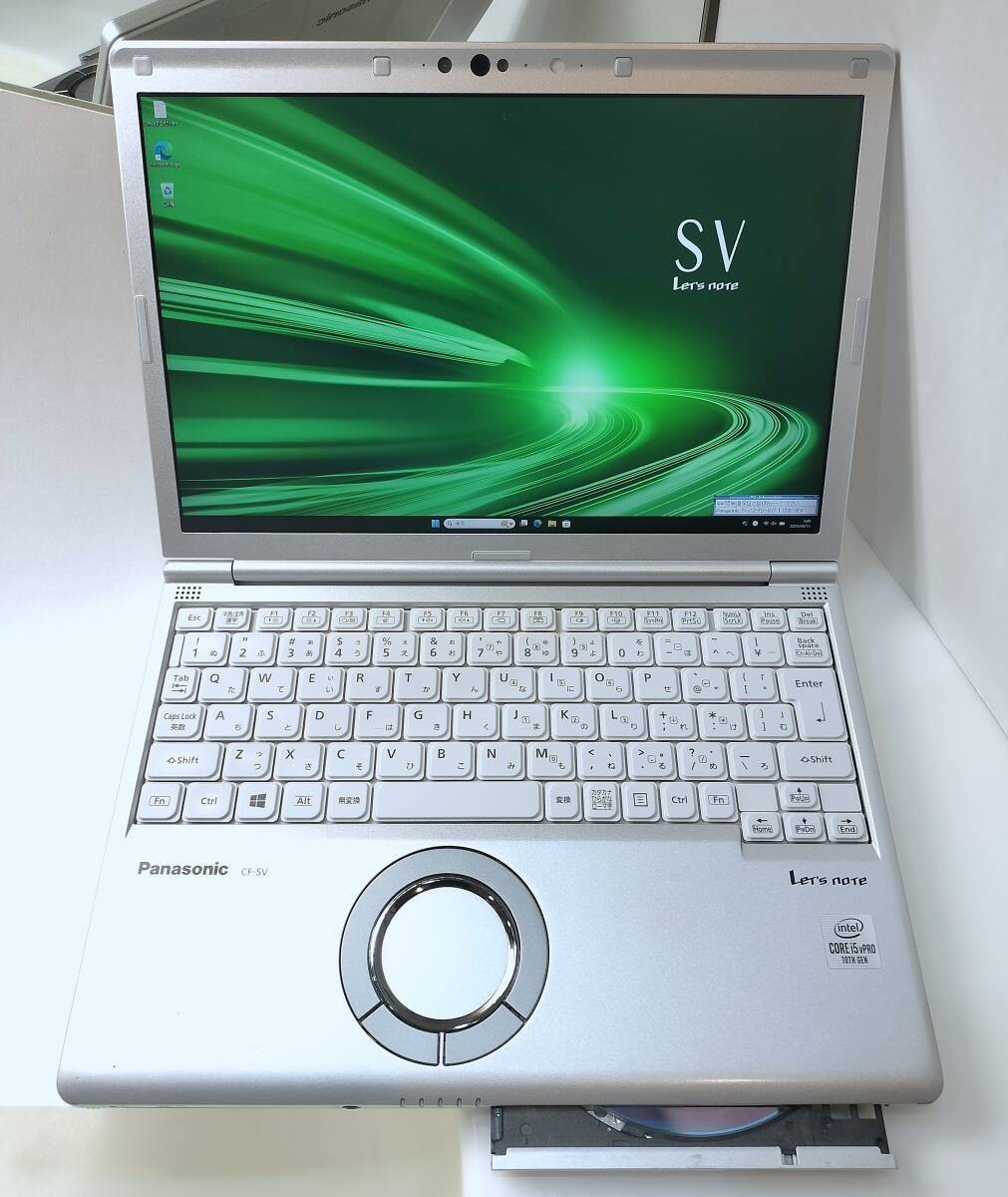 Panasonic Let’s note CF SV9 Intel Core i5-10310U RAM 8GB SSD 256GB Win 11 DVD AC