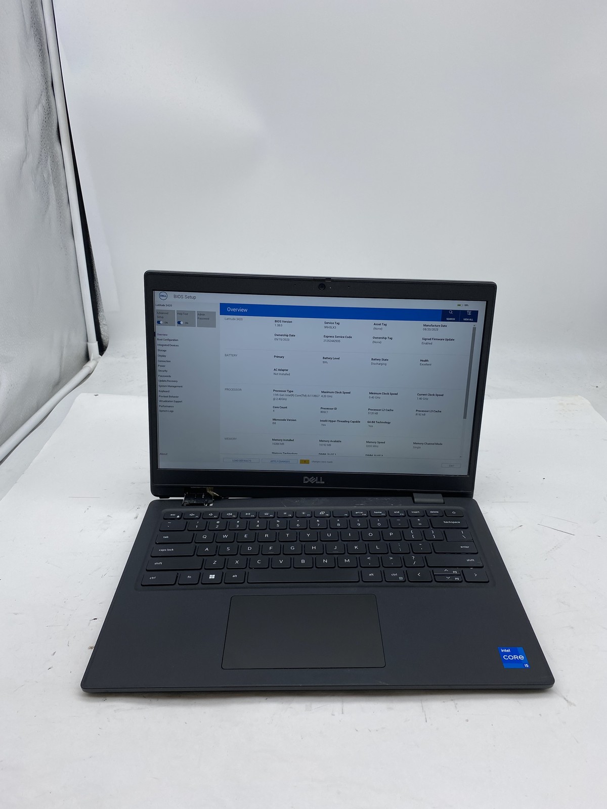 Dell Latitude 3420 Laptop Intel Core i5 1135G7 2.4GHz 16GB RAM – No HDD