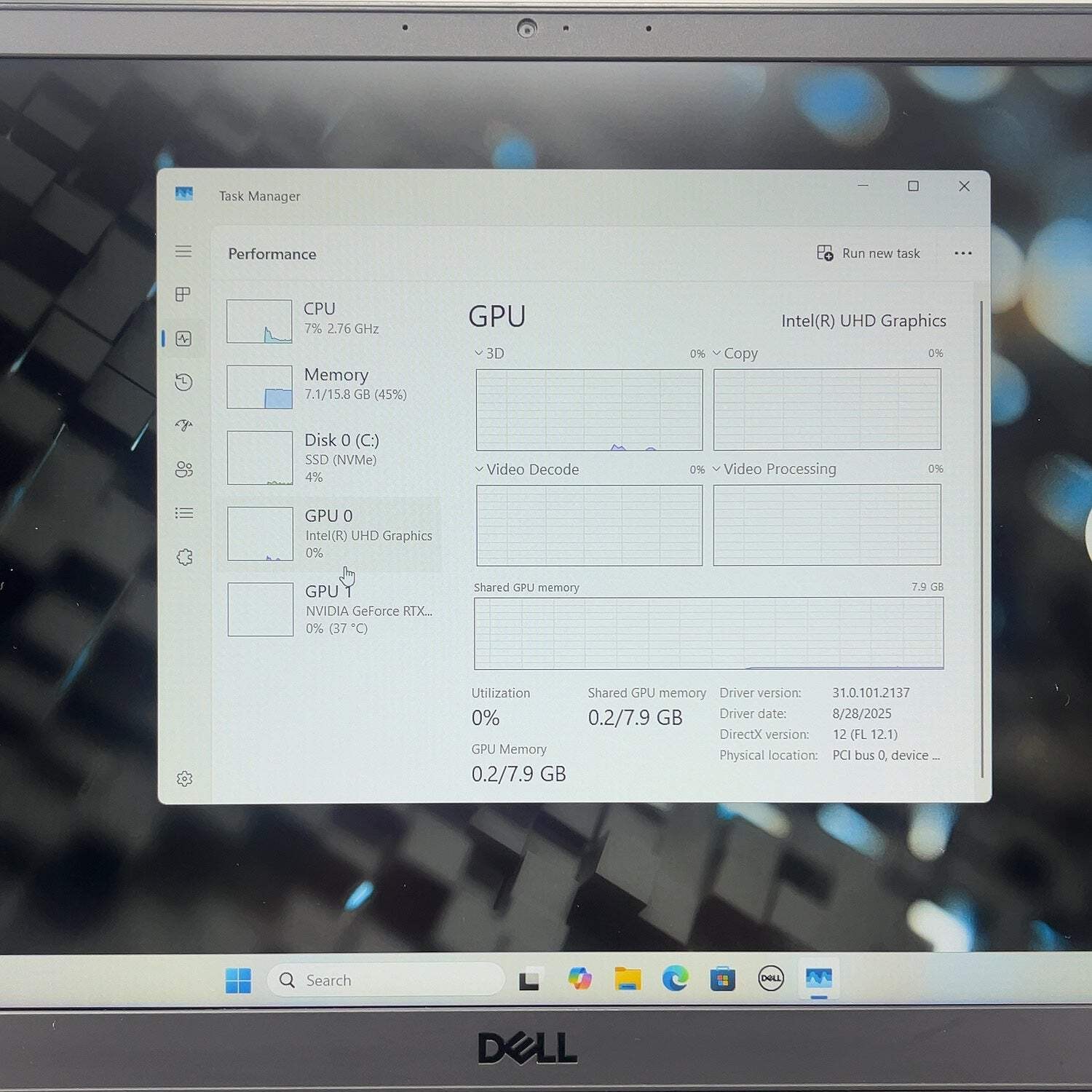 Broken Dell G15 5510 15.6″ i7-10870H 16GB RAM 512GB SSD GeForce RTX 3060 READ