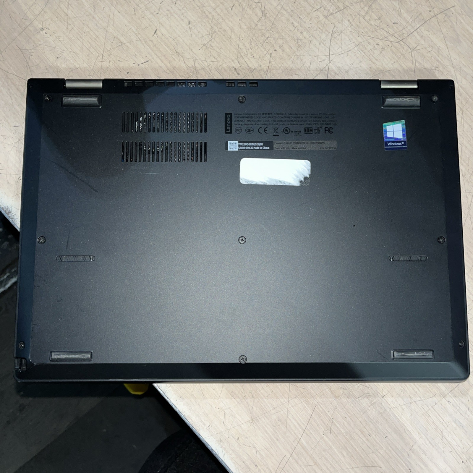 LENOVO THINKPAD L380 INTEL CORE I3-8130U 2.20GHZ 8GB RAM NO HD