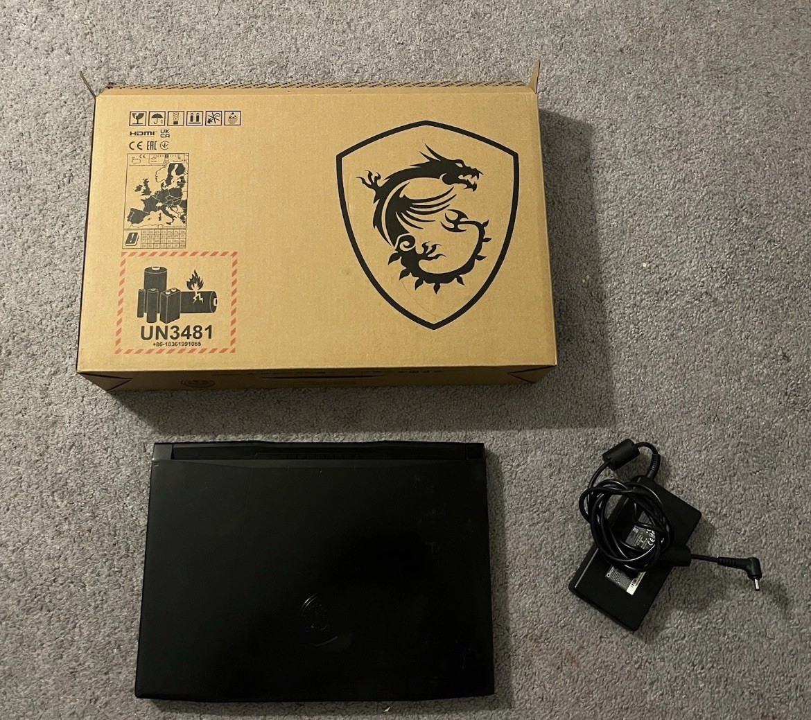 MSI Katana 15 15.6 inch (1TB SSD, Intel Core i7 13620H, 1.8GHz, 16GB RAM, NVIDIA