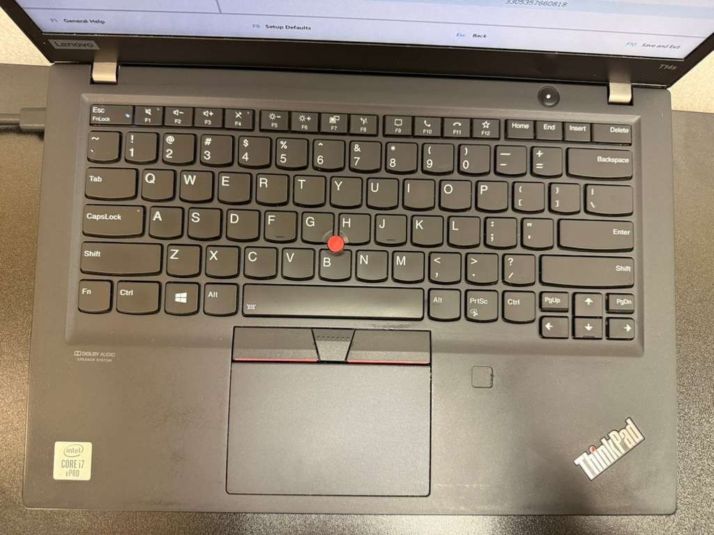Lenovo ThinkPad T14s Gen 1 i7 16GB RAM | 256GB SSD | Mic Issue |