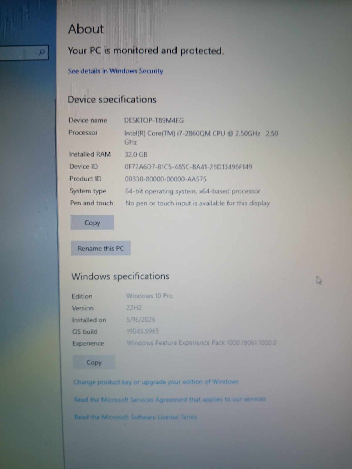 Dell Precision M6600 17.3″ i7-2860QM 32GB RAM 320GB HDD NVIDIA w/AC Adapter