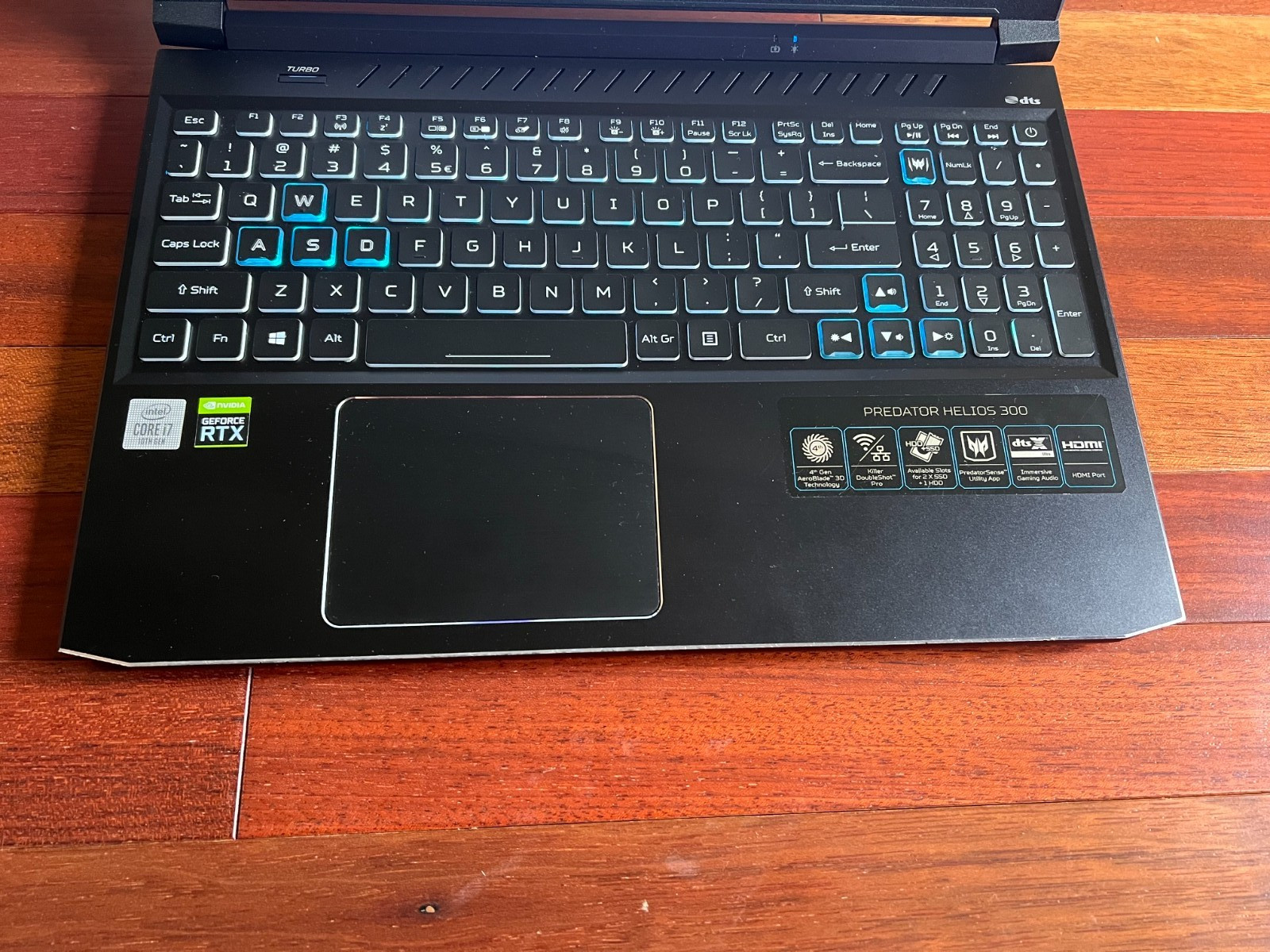Acer Predator Helios 15.6″ FHD 144Hz i7-10750H 32GB 1TB(512+512) RTX 2060 W11H