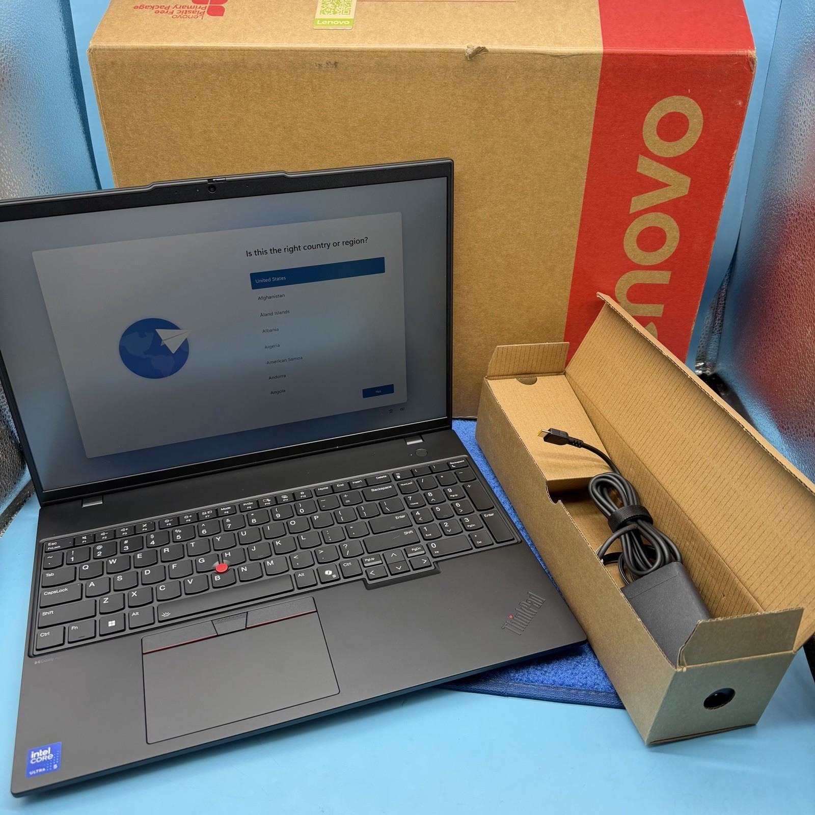 Lenovo ThinkPad L16 Gen 2 16″ NB Intel Ultra 5 8GB RAM 512GB SSD W11P-21SBS2C900