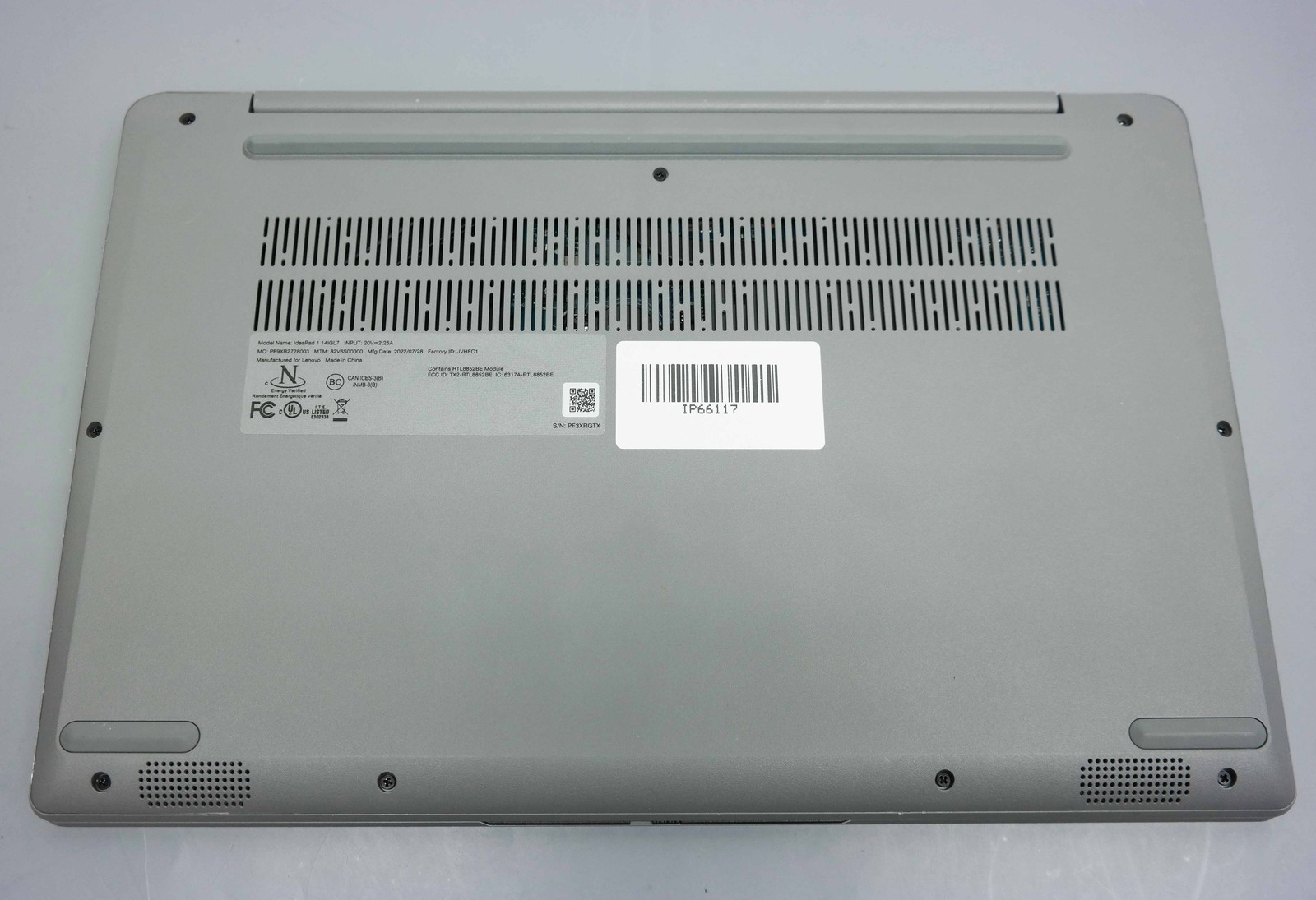 Lenovo IdeaPad 1i 14″ Celeron N4020 4GB 64GB Cloud Grey