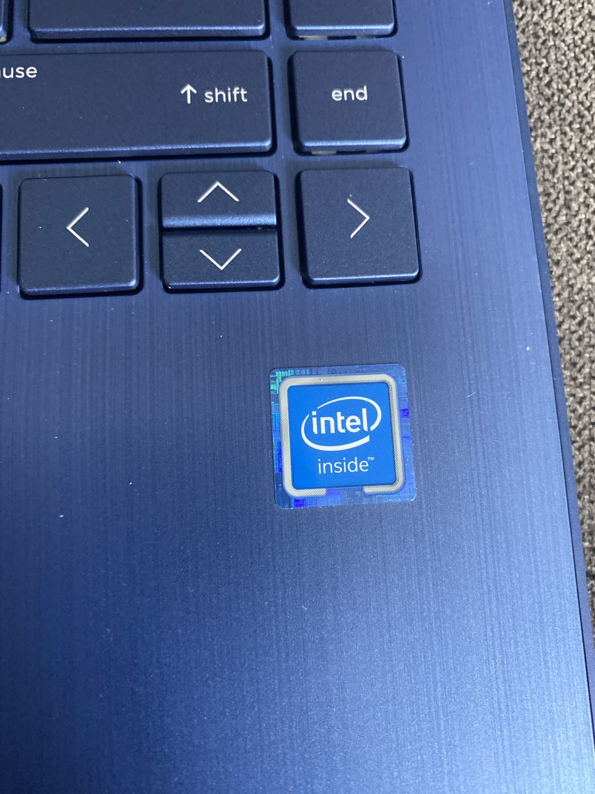 HP 14 inch HD Windows Laptop Intel Processor N150 4GB RAM 128GB UFS Blue