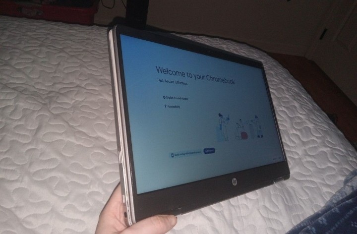 HP Chromebook x360 2-in-1 Foldable Laptop/Tablet, 14in